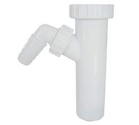 ENLACE RECTO SIFON 1" 1/2 CON TOMA LAVADORA