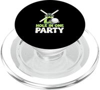 Enlaces de Campo de conducción para entusiastas del Golf de Hole In One Party PopSockets PopGrip para MagSafe