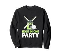 Enlaces de Campo de conducción para entusiastas del Golf de Hole In One Party Sudadera