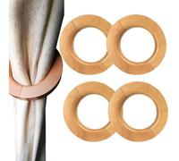 Enlaces De Cortinas | Madera Magnética Potente,Accesorio De Cortina - Ventana Casa Sala De Dormitorio Dormitorio Comedor Oficina Dormitorio Hotel Apartamento