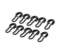 Enlaces de velocidad de pesca, 20 unidades, clips de acero inoxidable, gancho giratorio para reconfiguración y manejo de aparejos de aparejos de carpa (9 mm)