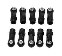 Enlaces RC Para Axial Para SCx10 II 90046 Para TRx4 1/10 10 Uds Varilla Plástico Extremo Enlace Bolas Cabeza Articulación RC Accesorios Para Orugas Coche