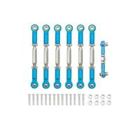 Enlaces RC Para Traxxas Para Slash 4X4 Para VXL 2WD Para Rustler Para Stampede Para Hoss 1/10 Tensores Camber Link Rod Linkage Set RC Piezas De Coche(Blue2)