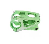 ENLEE 31.8mm Mountain Bike Short Handlebar Stem Aluminum Alloy DIY Bike Accessories for Outdoor Riding Green