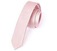 Enlision Corbatas de Hombre Modernas Corbata Rosa Claro Delgada de Color Liso Originales Corbata de Boda Fiesta Business 4 cm
