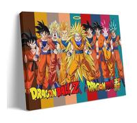 ENLLVKCBR Póster de Dragon Ball Z Pintura decorativa en lienzo Carteles de pared y arte Cartel impreso Póster moderno para decoración de dormitorio familiar 20x30cm(8x12 pulgadas)