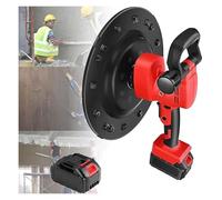 Enlucido eléctrico de la pared, pulidor de la pared del mortero de yeso del cemento de 1680W, 6 regulación de la velocidad (0-2000 R/min), versión con una batería (una batteryversion)