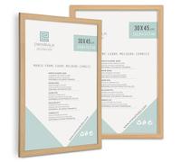 Enmarkalia Set de 2 Marcos 30x45 cm- color Madera - X2 Uds.