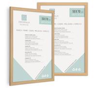 Enmarkalia Set de 2 Marcos 50 x 70 cm color Madera X2 Uds.