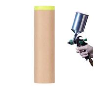Enmascarado para Pintura | Rollo Papel para enmascarar el área, Papel para enmascarar para carrocería, Papel Kraft para Pintura, Revestimiento Protector para Muebles