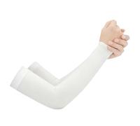 ENmrfvkz Mangas refrescantes para el verano, Mangas de brazo Multicolor Unisex Al aire libre ion Enfriamiento Primavera Verano(Ivory)