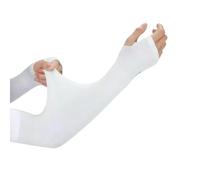 ENmrfvkz Mangas refrescantes para el verano, Mangas de brazo Multicolor Unisex Al aire libre ion Enfriamiento Primavera Verano(White)