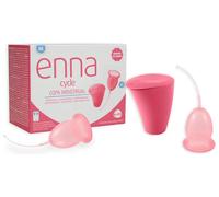 Enna Cycle Copa Menstrual Talla M 2 uds + Esterilizador