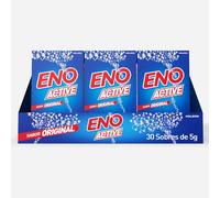 Eno Active, Producto A Base De Sales Minerales En Polvo, El Toque Refrescante Que Necesitas Después De Las Comidas, Sabor Original, 30 Sobres De 5 G