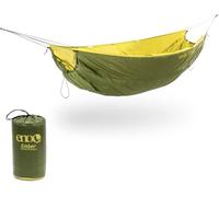 ENO Ember UnderQuilt - Colcha protectora y cálida hamaca con aislamiento sintético reciclado - para camping, senderismo, mochileros, festivales, viajes o la playa - Evergreen