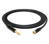 enoaudio Mogami 2534 Quad profesional Cable | Neutrik 6,3mm TRS - RCA | HiFi - 5,0 m