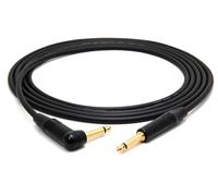 enoaudio Mogami 2534 Quad profesional Cable no-balanceado | Neutrik 6,3mm TS - TS-L | HiFi - 1,0 m