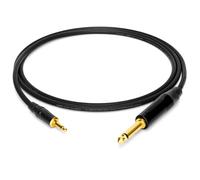 enoaudio Mogami 2893 alta definición Eurorack Adapter Cable | Neutrik 6,3mm TS - Amphenol 3,5mm Mini Mono | HiFi - 3,0 m