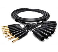 enoaudio Mogami 2932 8 Multicore analógico Cable Snake | Neutrik XLR macho - 6,3mm TRS | HiFi - 3,0 m