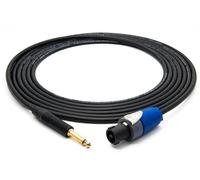enoaudio Mogami 3082 High-End Cable para altavoces coaxial | Neutrik Speakon - 6,3mm TS | HiFi - 3,0 m
