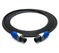enoaudio Mogami 3082 High-End Cable para altavoces coaxial | Neutrik Speakon | HiFi - 5,0 m