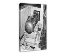 Enola Gay - Póster de la primera bomba atómica nuclear de Hiroshima Manhattan, diseño de la Segunda Guerra Mundial para dormitorio, lienzo decorativo para pared, oficina, habitación