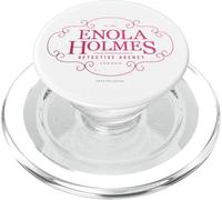 Enola Holmes - Agencia de Detectives - EST. 1885 (Rosa) PopSockets PopGrip para MagSafe