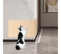 ENONCI Alfombrilla para rascar gatos, alfombrilla para arañazos para gatos con autoadhesivo, protectores de arañazos para sofá, protector de muebles antiarañazos, protección reutilizable para mascotas