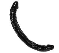 Enorme consolador de silicona de doble cara, exterior y suave interior estable larga y realista pene monstruo polla y bolas Dong juguetes sexuales femeninos