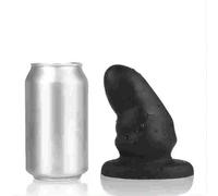 Enorme tapón Anal masaje de próstata silicona caballo consolador Xxxl juguetes sexuales Animal grande gigante ButtPlug pene dilatador for mujeres(Black-M)