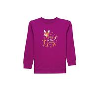 Enorsia Sudadera de Navidad para niños con estampado de renos Joy to the World, suave, para invierno, para niños, sudadera de Navidad para niños, rosa, 7 años