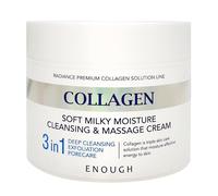 Enough Crema Limpiadora y Masaje Colágeno 3 en 1 - 300 ml