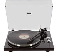 Enova HIFI Vision 4 USB madera oscura - Tocadiscos de vinilo, Bluetooth, Manual, Preamplificador integrado, MM, Tracción por correa