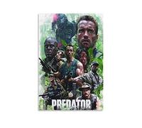 ENQIAOZHANG Imprimir En Lienzo 30x50cm Arnold Schwarzenegger Bill Duke Jesse Ventura pittura Poster su tela Stampe arte murale Immagine Senza Cornice
