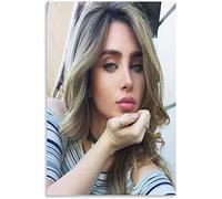 ENQIAOZHANG Lienzos De Fotos 50x70cm Ritratto di Ryan Newman Starpaper. Stampa di immagini Poster moderni di decorazione della camera da letto della famiglia Senza Cornice