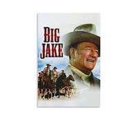 ENQIAOZHANG Pintura De La Lona 30x50cm John Wayne Poster e Wall Art Modern Family camera da letto Decor Senza Cornice
