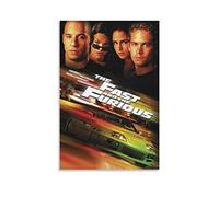 ENQIAOZHANG Pintura De La Lona 30x50cm The Fast And The Furiouss Canvas Wall Art Soggiorno Poster Camera da letto Decor Painting Senza Cornice