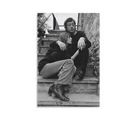 ENQIAOZHANG Pintura De La Lona 50x70cm Serge Gainsbourg Jane Birkin Decorative Canvas Wall Art Soggiorno Poster Camera da letto Senza Cornice