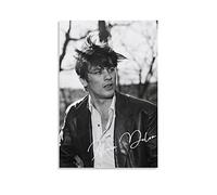ENQIAOZHANG Pintura De La Lona 60x90cm Alain Delon Canvas Wall Art Soggiorno Poster Camera da letto Decor Painting Senza Cornice