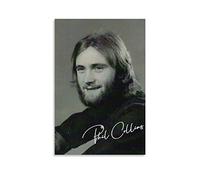 ENQIAOZHANG Pintura De La Lona 60x90cm Phil Collins Canvas Wall Art Soggiorno Poster Camera da letto Decor Pittura Senza Cornice