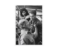 ENQIAOZHANG Tela De Lienzo 30x50cm Arnold Schwarzenegger Rachel Ticotin Poster Canvas Wall Art Pictures for Bedroom Wall Art Gifts Decor Senza Cornice