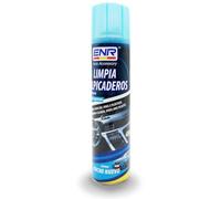 ENR-Limpia Salpicaderos Coche, Limpiador Tapiceria Coche,Limpia Tapicerias Coche Vinilo Y GOMA-Protector Interior Coche Protege Daño UV-Aire Evolución（SABOR COCHE NUEVO) EFECTO MATE-400ml