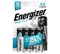 Energizer Max Plus Pilas Alcalinas AA LR6 4 Unidades