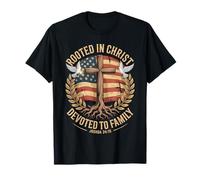 Enraizado en Cristo dedicado a la Familia Josué 24 15 Camiseta