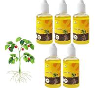 Enraizante Para Esquejes,50 ML RáPido Gel De Enraizamiento,LíQuido Enraizante Para Plantas,Estimulador De RaíCes De Plantas Para Suculentas, Flores, Verduras, Frutas (Paquete de 5)