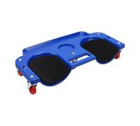 Enredadera Rodante Gruesa y Acolchada con Ruedas Giratorias de 360° y Bandeja de Herramientas para Reparación de Automóviles Mantenimiento del Hogar, Color Azul