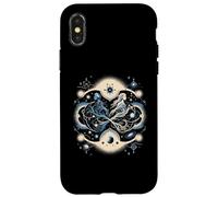 Enredo Cuántico De Dos Almas En El Universo Abstracto Carcasa para iPhone X/XS