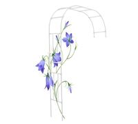 Enrejado de arco de jardín de metal para plantas trepadoras, fácil de montar, soporte de cenador al aire libre para vides y flores, estructura de jardinería para postes de puerta y ventanas, uso en