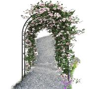 Enrejado de arco de jardín resistente para plantas trepadoras al aire libre para bodas y fiestas, 30 pulgadas de ancho x 79 pulgadas de alto, decoración de jardín duradera, ideal para exhibiciones