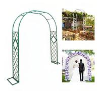 Enrejado de jardín para plantas trepadoras, arco de metal para bodas y ceremonias